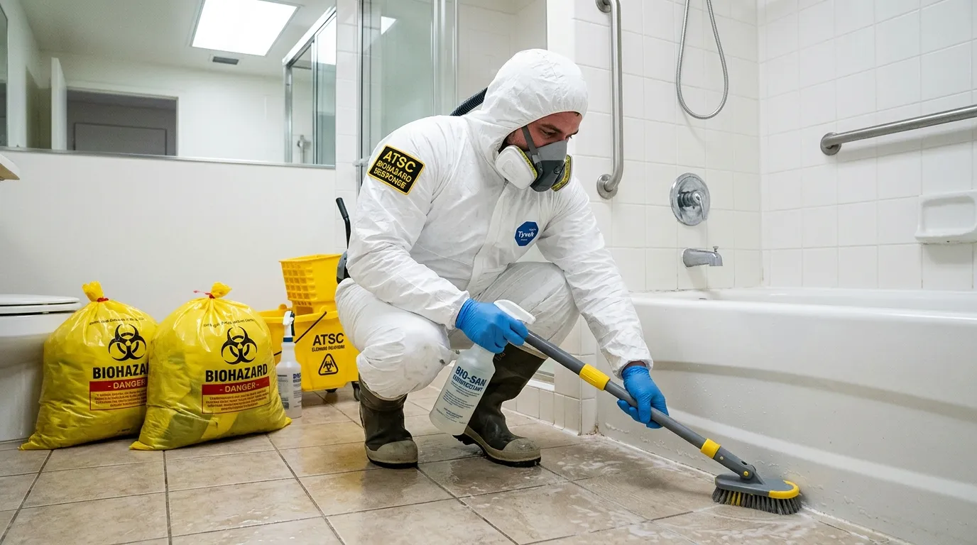 Decontamination equipment deployed for Blood Cleanup in Tarrytown